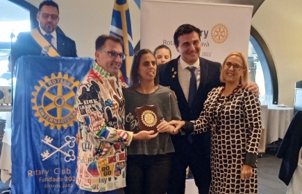 ENTREGA DEL PREMIO CIUDAD ROTARIA DE GAVA 2023 CONCEDIDO A ADISGA.