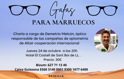 CENA CIERRE CAMPAÑA DE RECOGIDA DE GAFAS PARA MARRUECOS